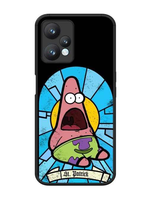 St. Patrick'S Day Stained Glass Patrick Star Glossy Soft Edge Case for Realme 9 Pro (5G) Chachhi