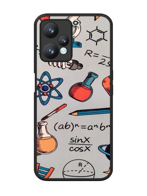 Science Doodle Delight Glossy Soft Edge Case for Realme 9 Pro (5G) Chachhi