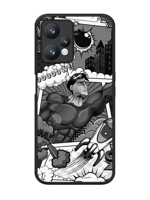 Comic Book Chaos Glossy Soft Edge Case for Realme 9 Pro (5G)