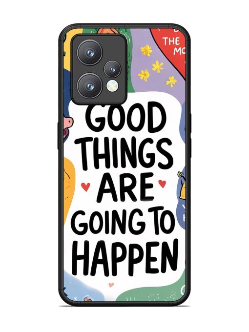 Uplifting Scribbles Glossy Soft Edge Case for Realme 9 Pro Plus (5G) Chachhi