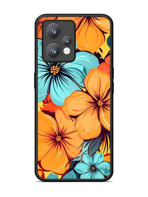 Tropical Bloom Glossy Soft Edge Case for Realme 9 Pro Plus (5G) Chachhi