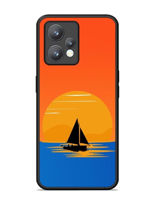 Sunset Sail Glossy Soft Edge Case for Realme 9 Pro Plus (5G) Chachhi