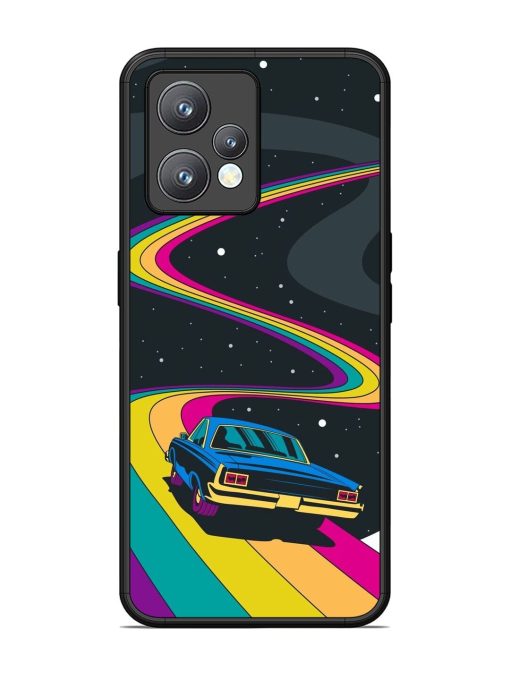 Rainbow Road Glossy Soft Edge Case for Realme 9 Pro Plus (5G) Chachhi