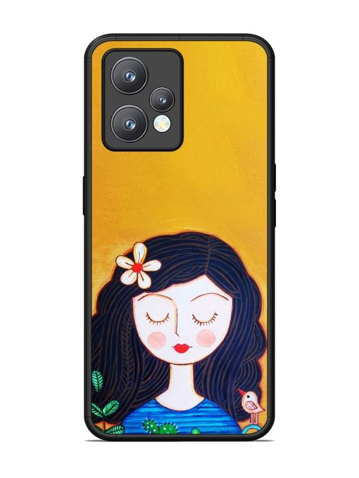 Girl Illustration Glossy Soft Edge Case for Realme 9 Pro Plus (5G) Chachhi