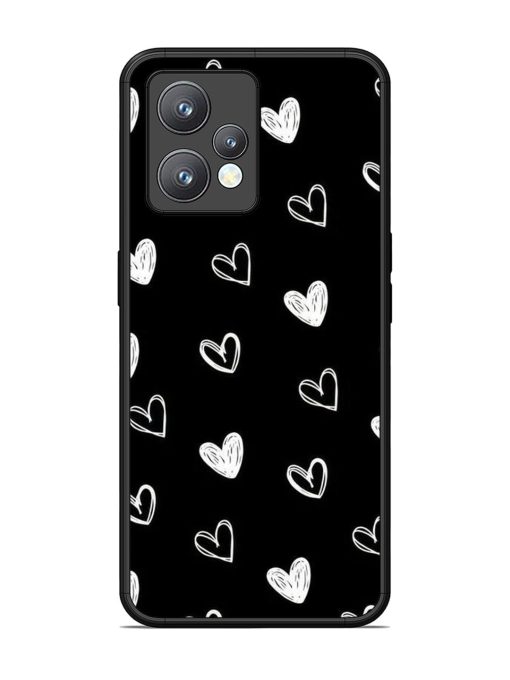 Scattered Hearts Glossy Soft Edge Case for Realme 9 Pro Plus (5G) Chachhi