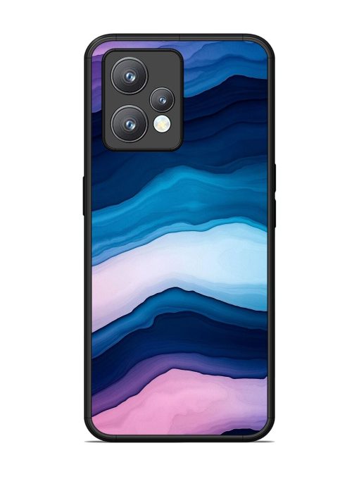 Oceanic Layers Glossy Soft Edge Case for Realme 9 Pro Plus (5G) Chachhi