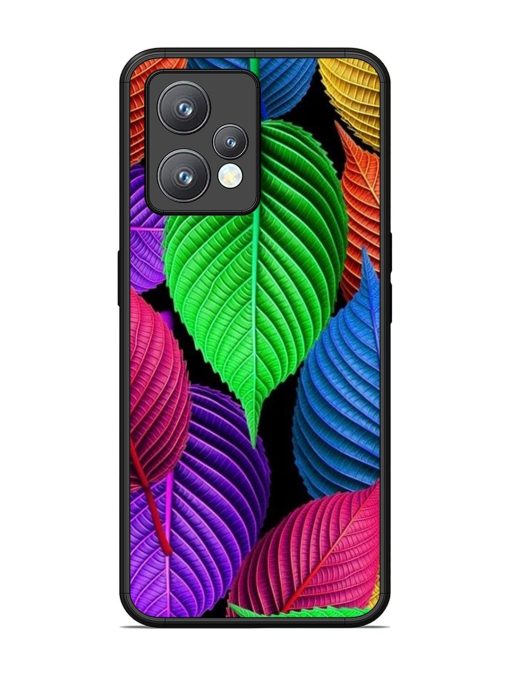 Rainbow Leaf Symphony Glossy Soft Edge Case for Realme 9 Pro Plus (5G) Chachhi