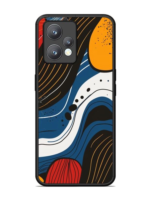 Abstract Expression Glossy Soft Edge Case for Realme 9 Pro Plus (5G)