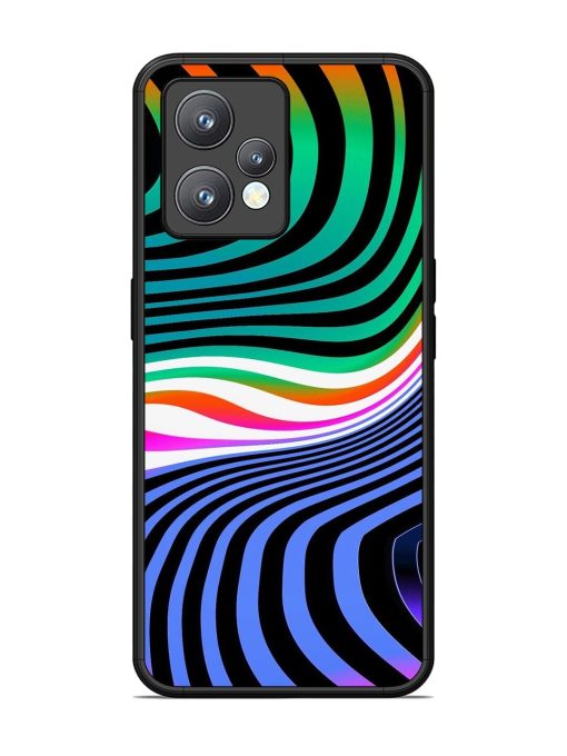 Psychedelic Waves Glossy Soft Edge Case for Realme 9 Pro Plus (5G) Chachhi