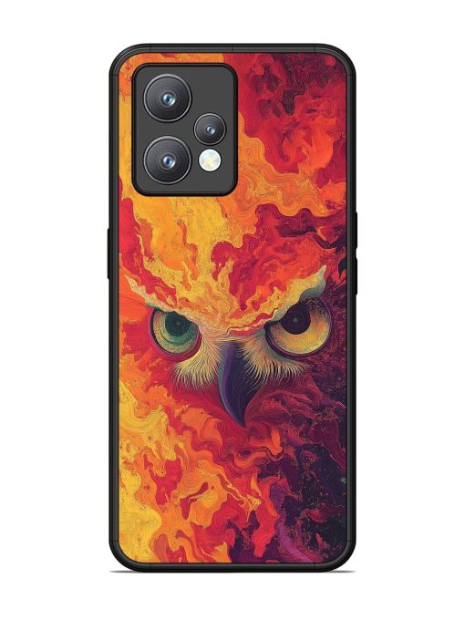 Fiery Owl Glossy Soft Edge Case for Realme 9 Pro Plus (5G) Chachhi