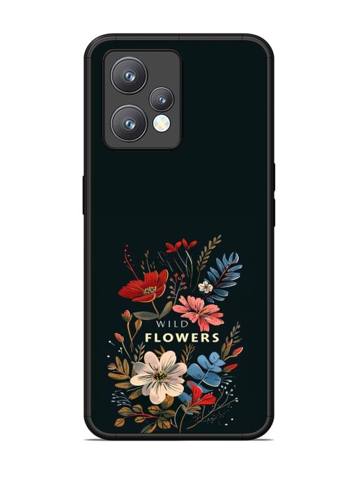 Dark Floral Glossy Soft Edge Case for Realme 9 Pro Plus (5G) Chachhi