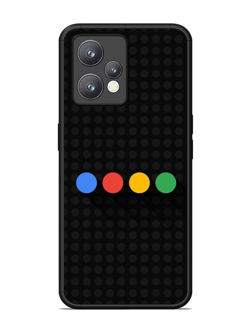 Google Dots Glossy Soft Edge Case for Realme 9 Pro Plus (5G) Chachhi