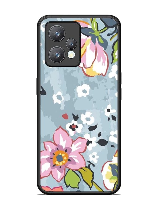 Floral Fantasy Glossy Soft Edge Case for Realme 9 Pro Plus (5G) Chachhi