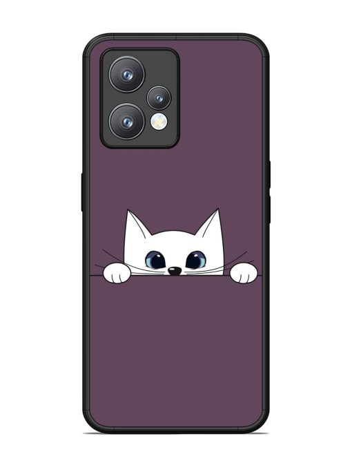 Peek-A-Boo Kitty Glossy Soft Edge Case for Realme 9 Pro Plus (5G) Chachhi