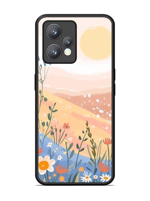 Golden Hour Blooms Glossy Soft Edge Case for Realme 9 Pro Plus (5G) Chachhi