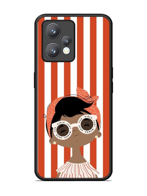 Girls Just Wanna Have Fun Glossy Soft Edge Case for Realme 9 Pro Plus (5G) Chachhi