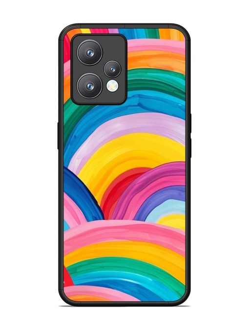 Rainbow Cascade Glossy Soft Edge Case for Realme 9 Pro Plus (5G) Chachhi