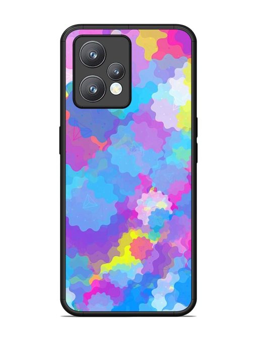 Psychedelic Cloud Burst Glossy Soft Edge Case for Realme 9 Pro Plus (5G)