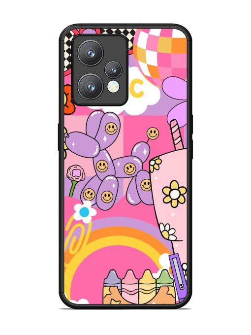 Whimsical Y2K Chaos Glossy Soft Edge Case for Realme 9 Pro Plus (5G) Chachhi