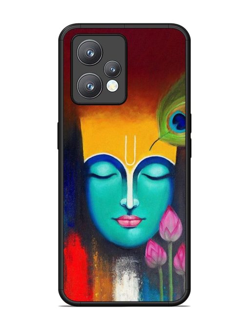 Divine Tranquility: The Face Of Krishna Glossy Soft Edge Case for Realme 9 Pro Plus (5G) Chachhi