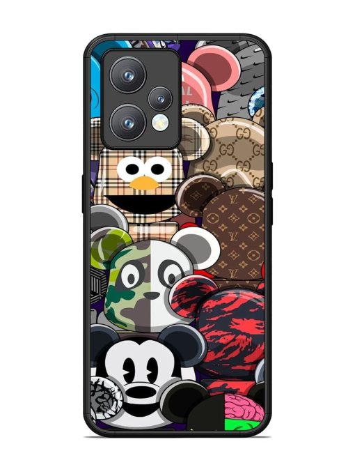 Streetwear Bearbrick Extravaganza Glossy Soft Edge Case for Realme 9 Pro Plus (5G) Chachhi