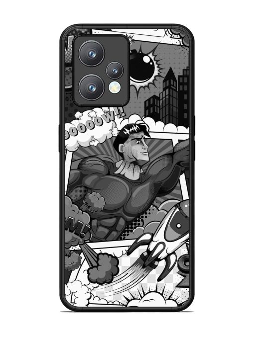 Comic Book Chaos Glossy Soft Edge Case for Realme 9 Pro Plus (5G) Chachhi