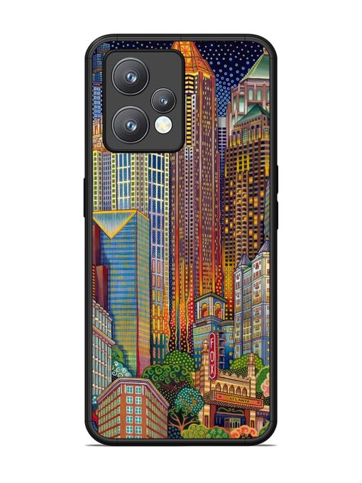 Neon Nightscape Glossy Soft Edge Case for Realme 9 Pro Plus (5G) Chachhi