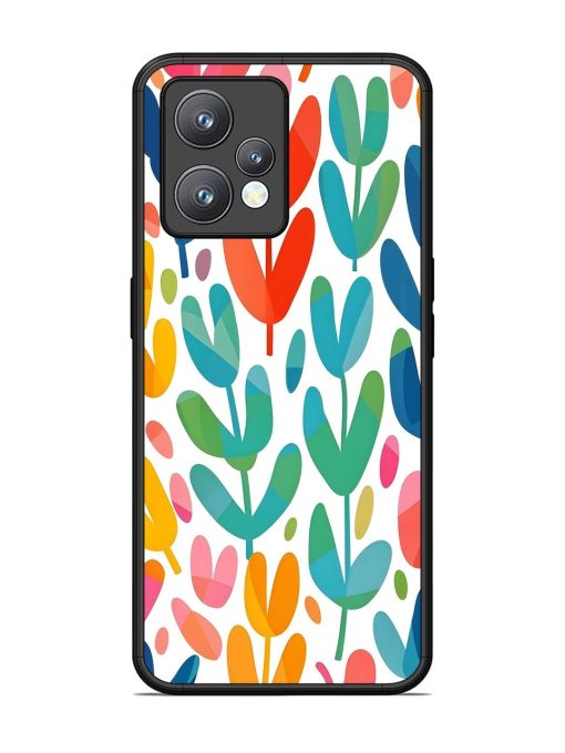 Rainbow Of Blooms Glossy Soft Edge Case for Realme 9 Pro Plus (5G) Chachhi