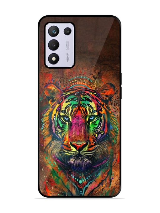 Cosmic Tiger Glossy Soft Edge Case for Realme 9 Se (5G) Chachhi