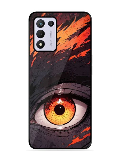 Inferno Gaze Glossy Soft Edge Case for Realme 9 Se (5G) Chachhi