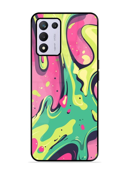 Gooey Grooves Glossy Soft Edge Case for Realme 9 Se (5G) Chachhi