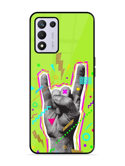 Neon Rock Glossy Soft Edge Case for Realme 9 Se (5G) Chachhi