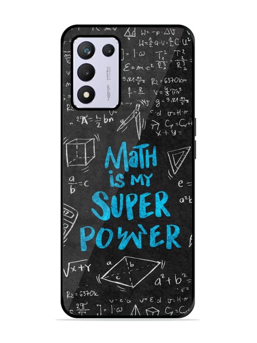 Math Magic Glossy Soft Edge Case for Realme 9 Se (5G) Chachhi