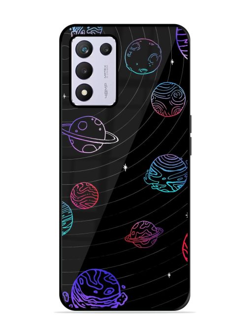 Cosmic Ballet Glossy Soft Edge Case for Realme 9 Se (5G) Chachhi