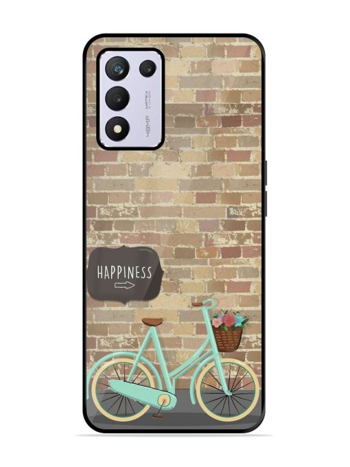 Pedaling Towards Happiness Glossy Soft Edge Case for Realme 9 Se (5G) Chachhi