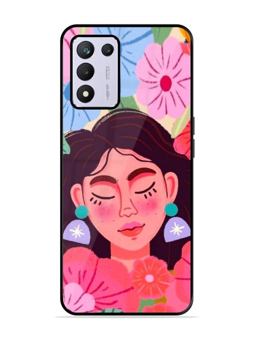 Blooming Serenity Glossy Soft Edge Case for Realme 9 Se (5G) Chachhi