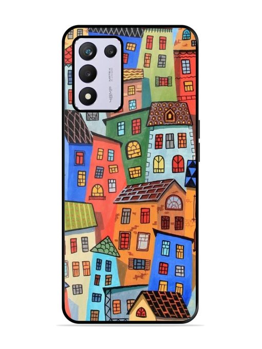 Rainbow House Glossy Soft Edge Case for Realme 9 Se (5G)