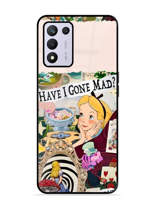 Mad Hatter'S Collage Glossy Soft Edge Case for Realme 9 Se (5G) Chachhi