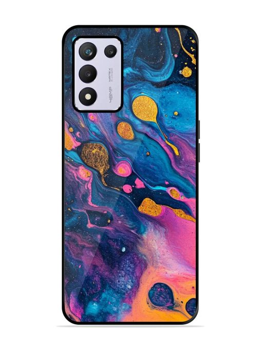 Cosmic Swirl Glossy Soft Edge Case for Realme 9 Se (5G) Chachhi