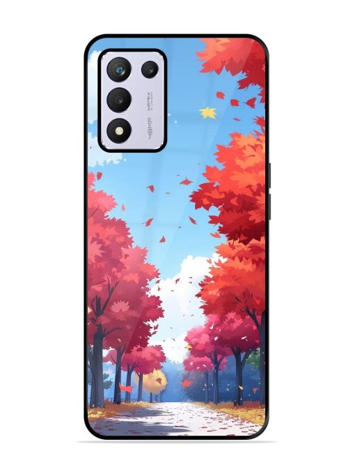 Autumn'S Embrace Glossy Soft Edge Case for Realme 9 Se (5G) Chachhi