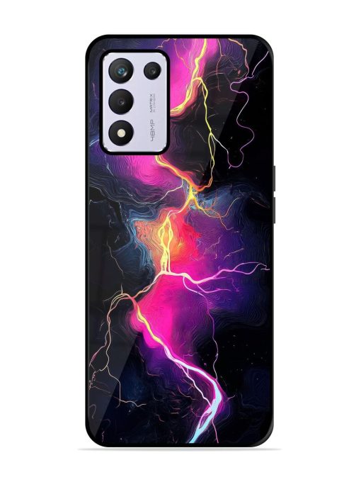 Electric Dreams Glossy Soft Edge Case for Realme 9 Se (5G) Chachhi