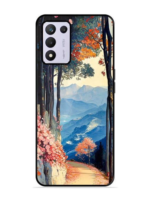 Mountainside Serenity Glossy Soft Edge Case for Realme 9 Se (5G) Chachhi