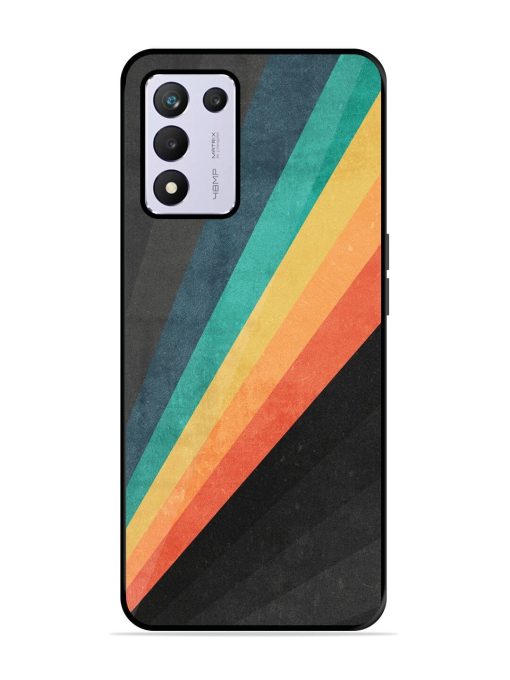 Retro Spectrum Glossy Soft Edge Case for Realme 9 Se (5G) Chachhi