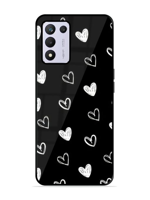 Scattered Hearts Glossy Soft Edge Case for Realme 9 Se (5G) Chachhi