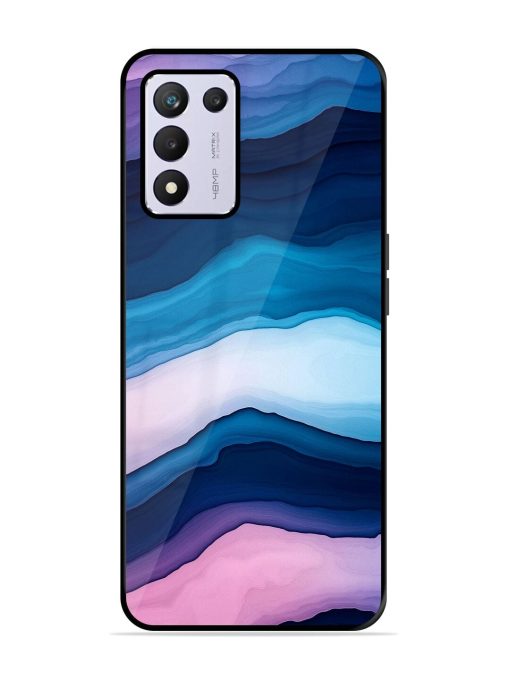 Oceanic Layers Glossy Soft Edge Case for Realme 9 Se (5G) Chachhi