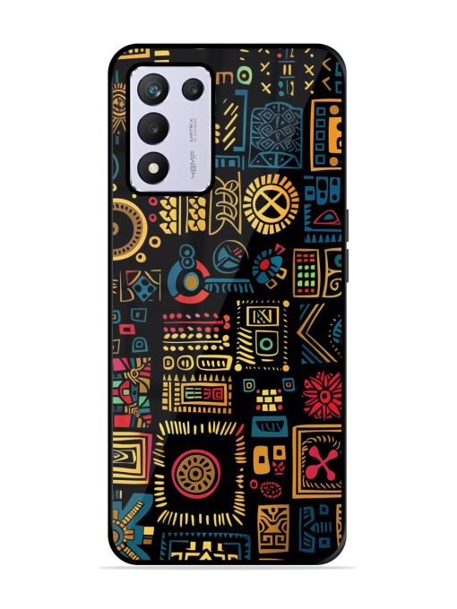 Tribal Tapestry Glossy Soft Edge Case for Realme 9 Se (5G) Chachhi