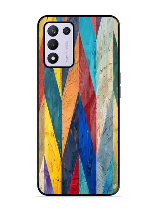 Abstract Tapestry Glossy Soft Edge Case for Realme 9 Se (5G) Chachhi