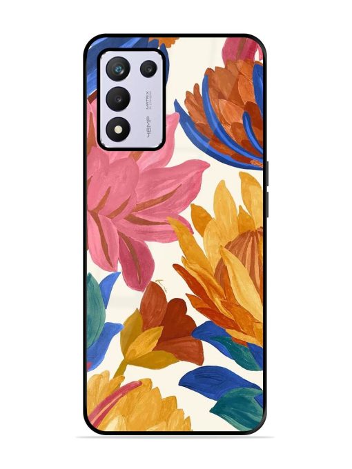 Blooming Tapestry Glossy Soft Edge Case for Realme 9 Se (5G)