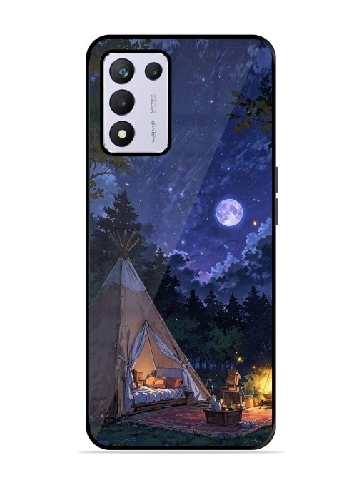 Moonlight Camping Glossy Soft Edge Case for Realme 9 Se (5G) Chachhi