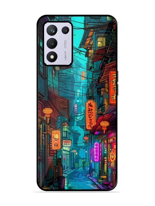 Neon Nightscape Glossy Soft Edge Case for Realme 9 Se (5G) Chachhi